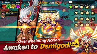 Demigod Idle: Rise of a legend スクリーンショット 3