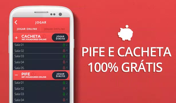 PifeON - Pife e Cacheta online 스크린샷 1