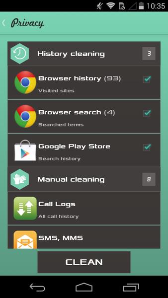 Clean Droid ภาพหน้าจอ 0