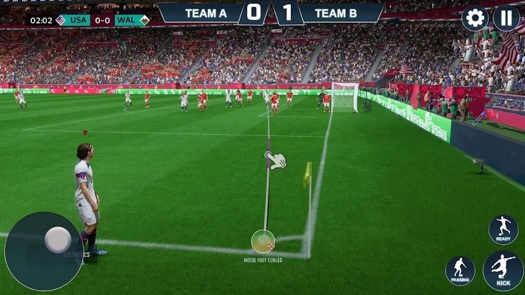 Real League Soccer Offline Mod Скриншот 1