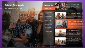 IPTV Smart Purple Player Captura de pantalla 2