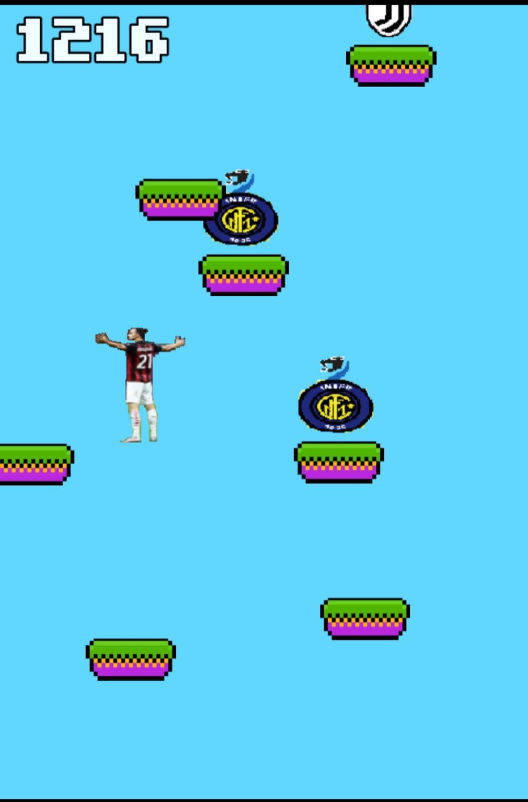 Doodle Zlatan Ibrahimovic Jump Captura de tela 3