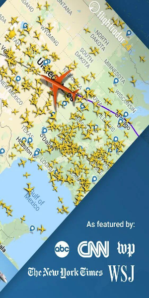 Flightradar24 Flight Tracker MOD Ekran Görüntüsü 1