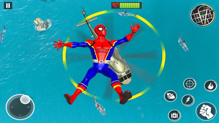 Robot Spider Hero Spider Games Скриншот 3