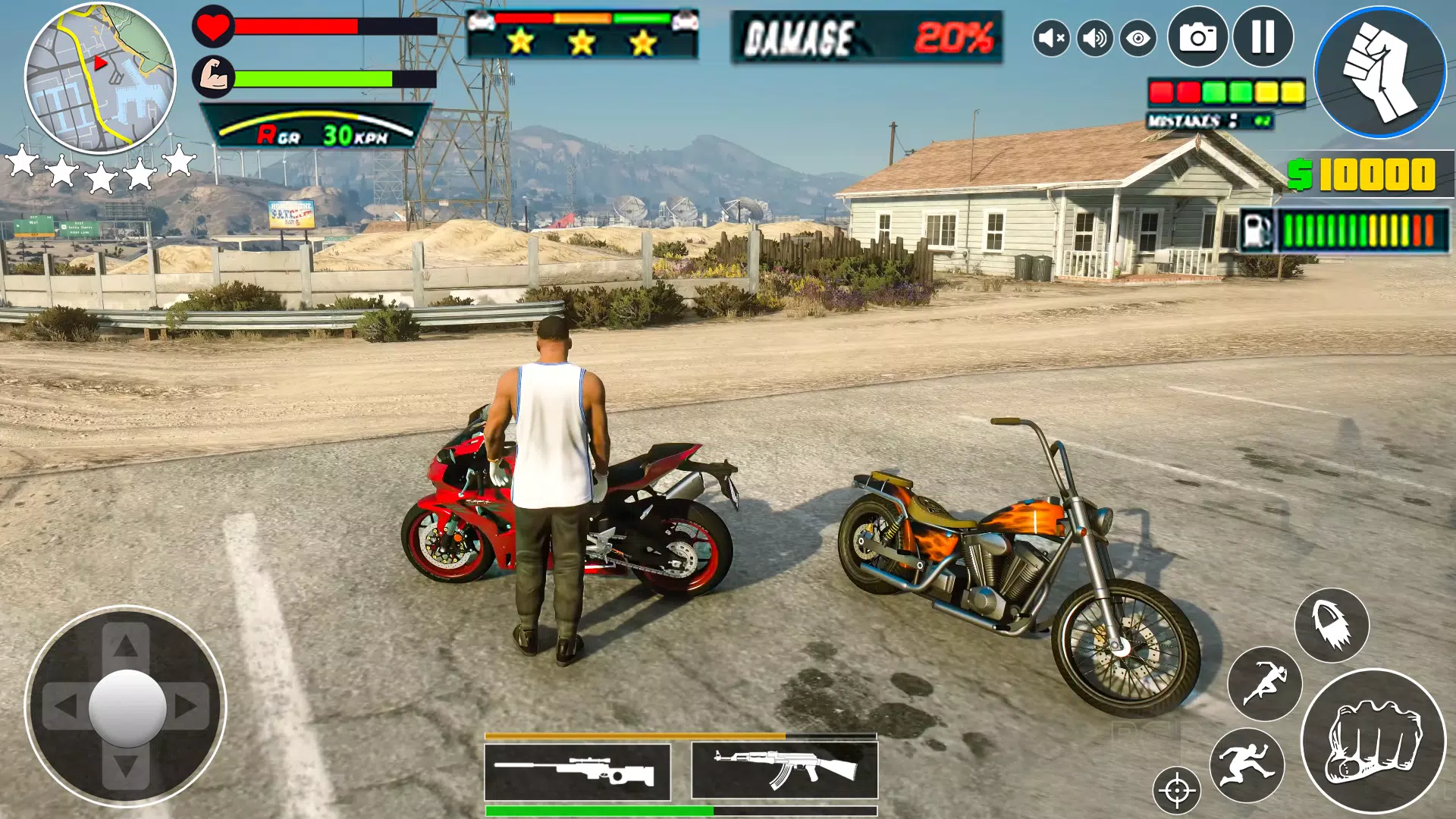 Vegas City Gangster Crime Game Screenshot 2