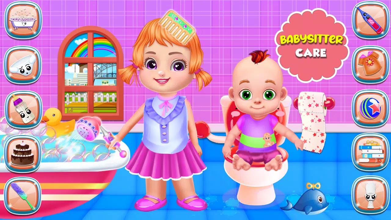 Babysitter Triplets Chic Care ဖန်သားပြင်ဓာတ်ပုံ 0