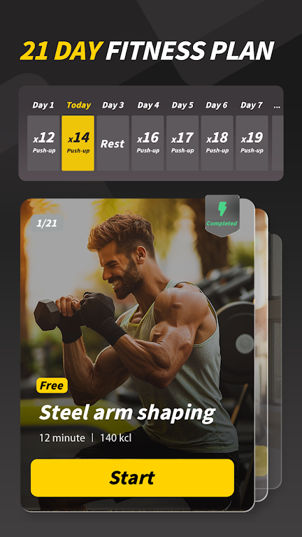 Muscle Monster Workout Planner Скриншот 3