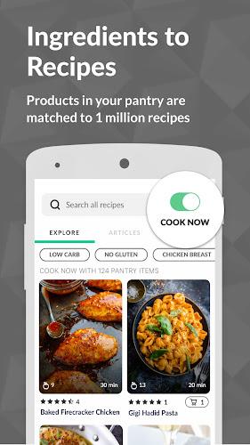 Schermata Cooklist: Pantry & Cooking App 1