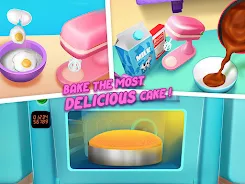 Cake Baking Games : Bakery 3D Captura de tela 3