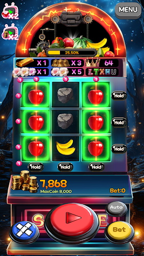 Heart-racey Fruits Golden Slot應用截圖第0張