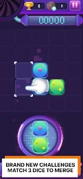 Beat Dice - Dice Merge Puzzle ဖန်သားပြင်ဓာတ်ပုံ 1