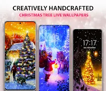 Christmas Tree Live Wallpaper应用截图第1张