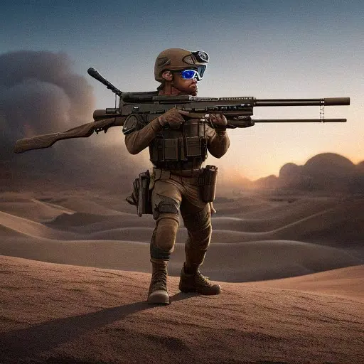 commando desert sniper shooter Скриншот 0