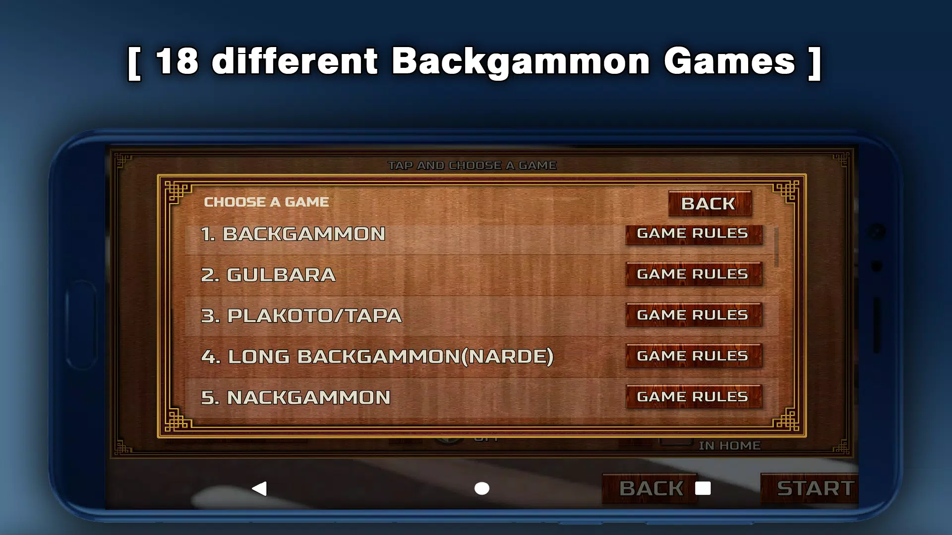 Backgammon Games : +18 Capture d'écran 1