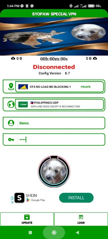 Syopaw Special VPN Screenshot 2