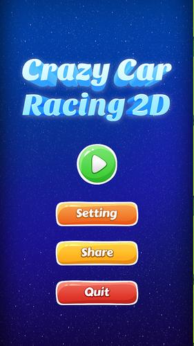 Easy Car Racing Game 2D Car スクリーンショット 0