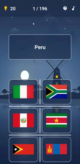 Flag quiz - Country flags ภาพหน้าจอ 2