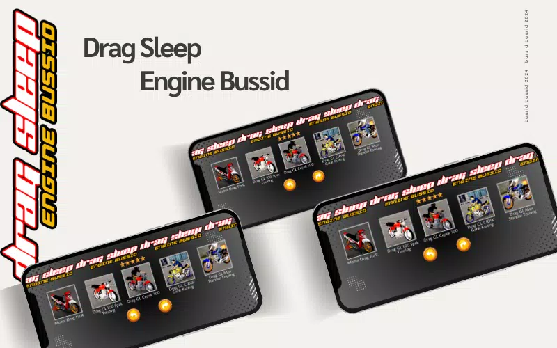 Schermata Mod Drag Sleep Engine Bussid 3
