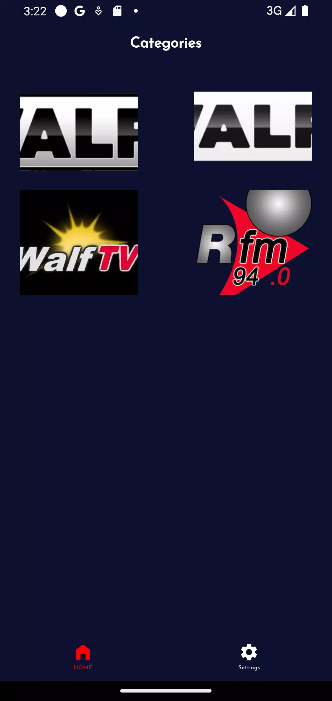 Walf tv en direct senegal Ảnh chụp màn hình 0