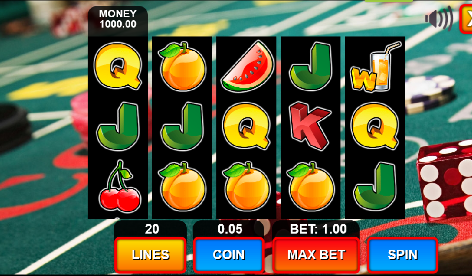 Fruit Summer Slots Machine Скриншот 0