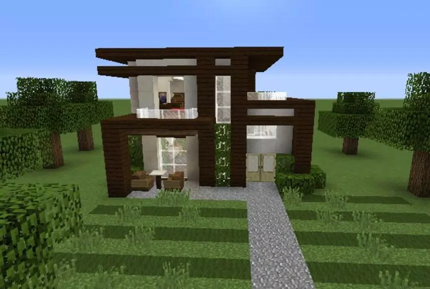 Modern MCPE Houses PRO Zrzut ekranu 1