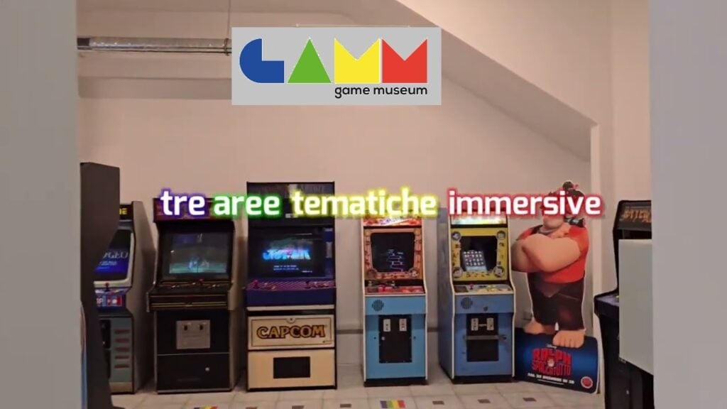 GAMM: Le musée des jeux d'Italie Premiere se plongez dans l'histoire du jeu