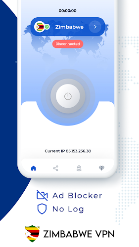 VPN Zimbabwe - Get Zimbabwe IP ภาพหน้าจอ 1