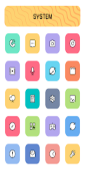 Crayon Adaptive IconPack ภาพหน้าจอ 0