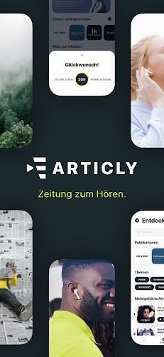 ARTICLY - Zeitung zum Hören スクリーンショット 0