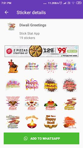 Tamil Stickers: WAStickerApps Tangkapan skrin 1