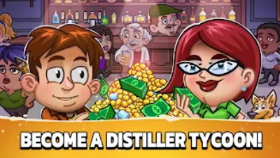 Idle Distiller Tycoon Game स्क्रीनशॉट 1