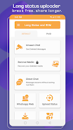 WhatSaga: Long WhatsApp Status Ekran Görüntüsü 0