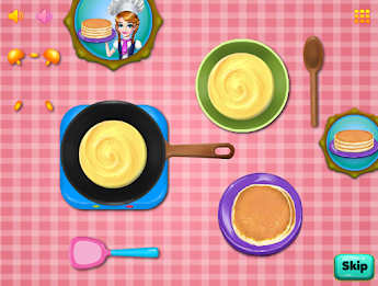 Girls cooking special cake Screenshot 1