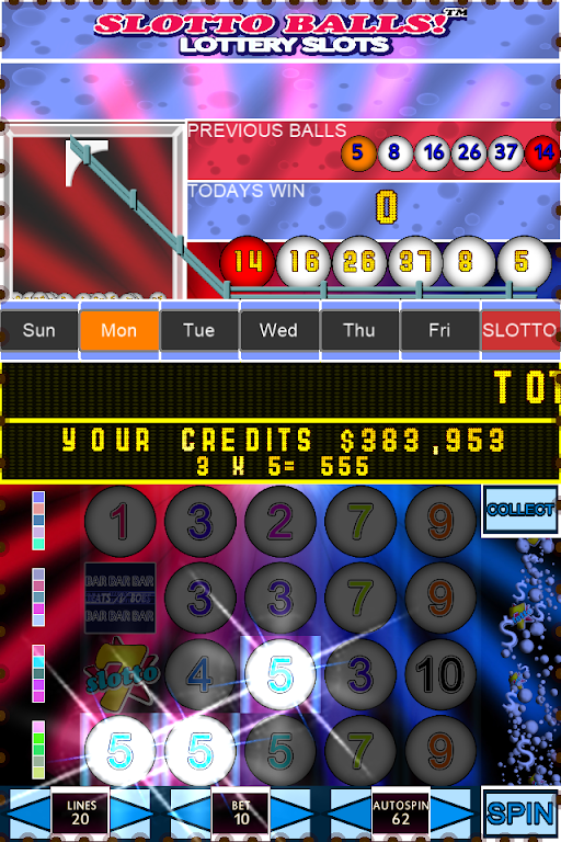 Slotto Balls™ Lottery Fruit Machine Tangkapan skrin 2