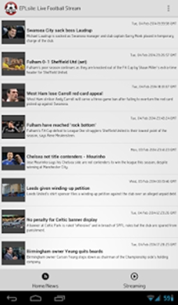 EPLsite: Live Football Stream Captura de pantalla 1