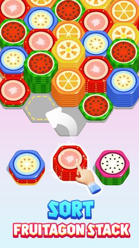 Fruitagon: Stack Sort 스크린샷 0