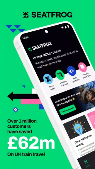 Seatfrog: Buy Train Tickets स्क्रीनशॉट 0