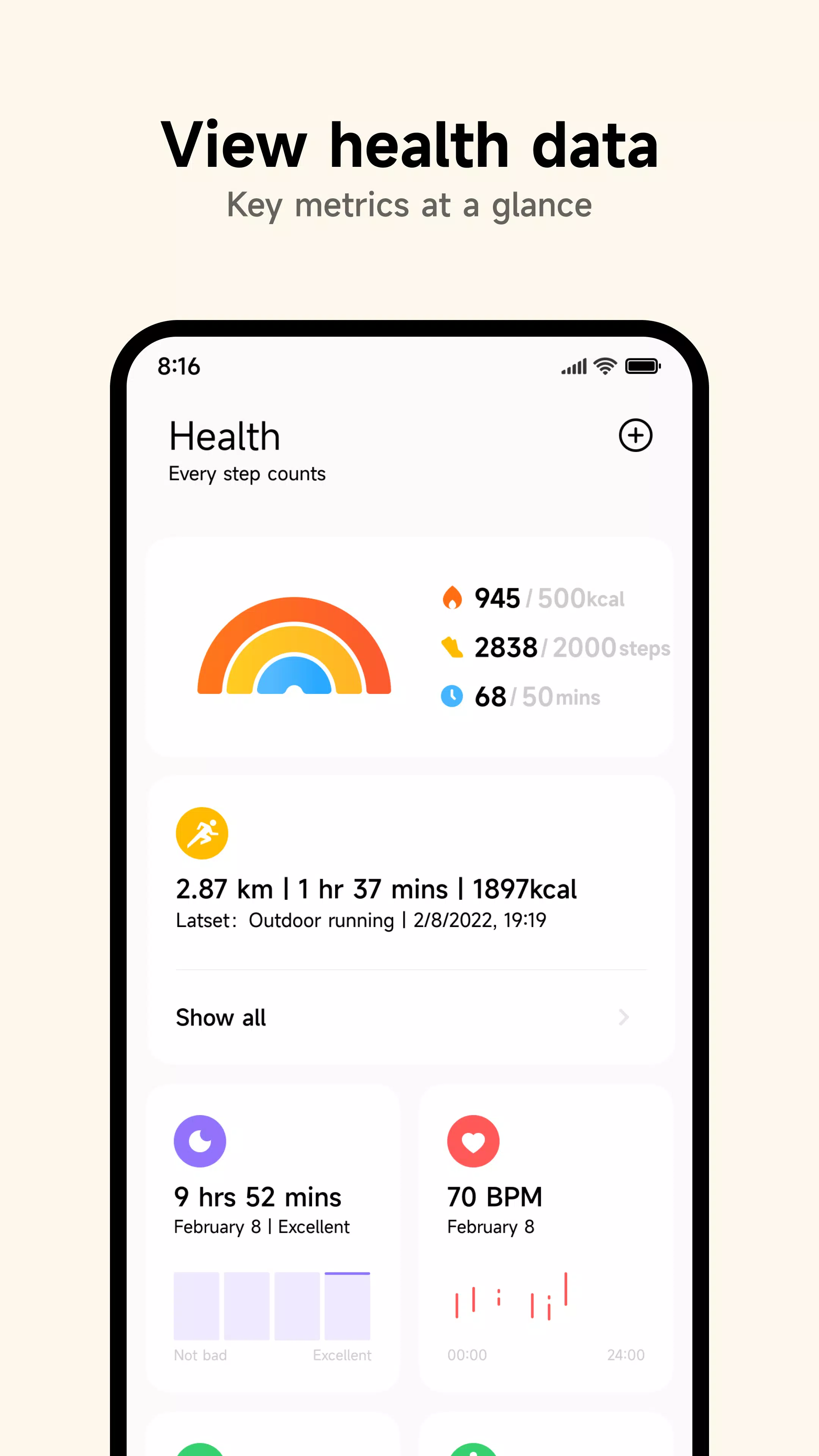 Mi Fitness (Xiaomi Wear) Screenshot 0