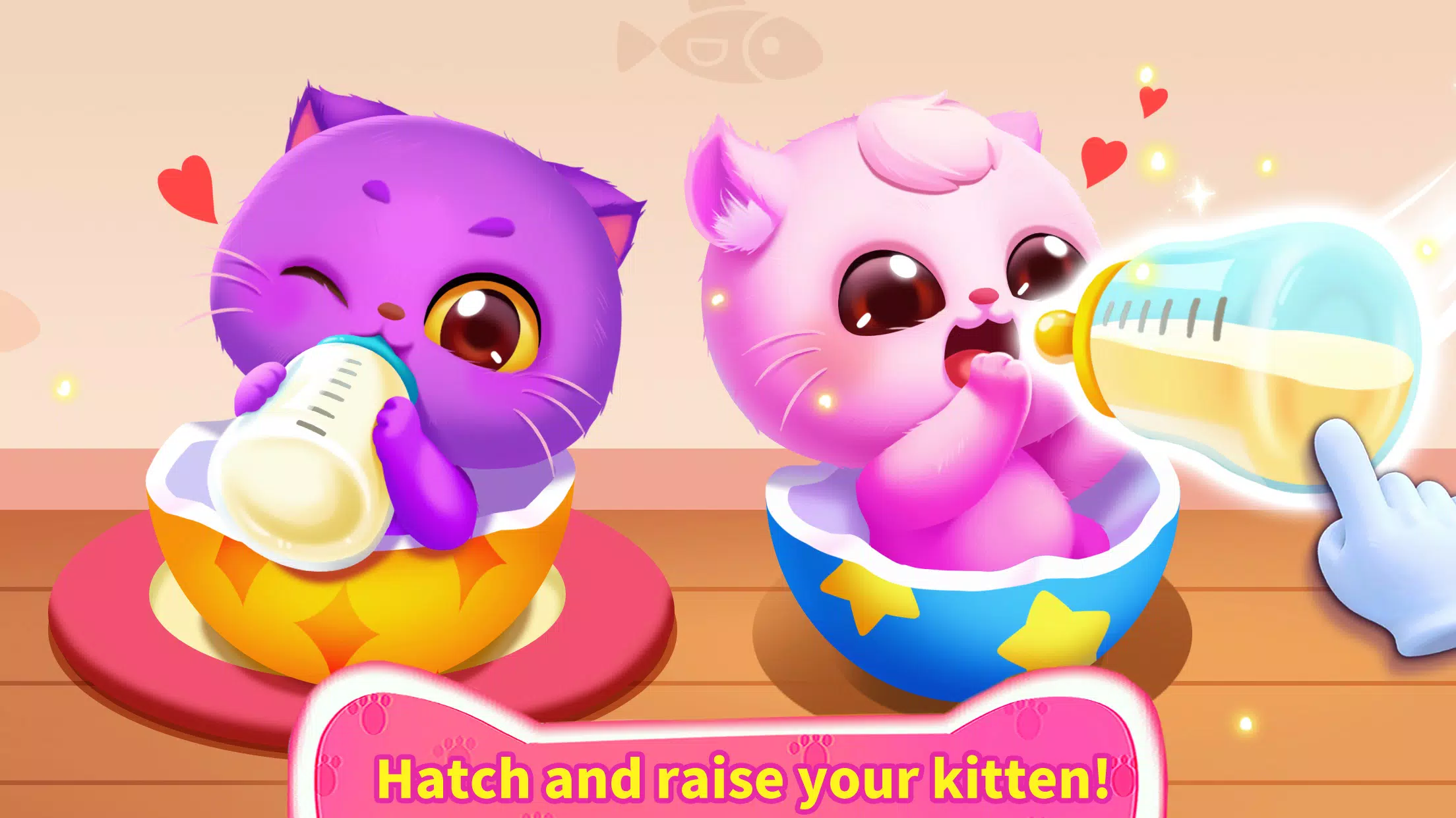 Little Panda's Cat Game Ảnh chụp màn hình 1