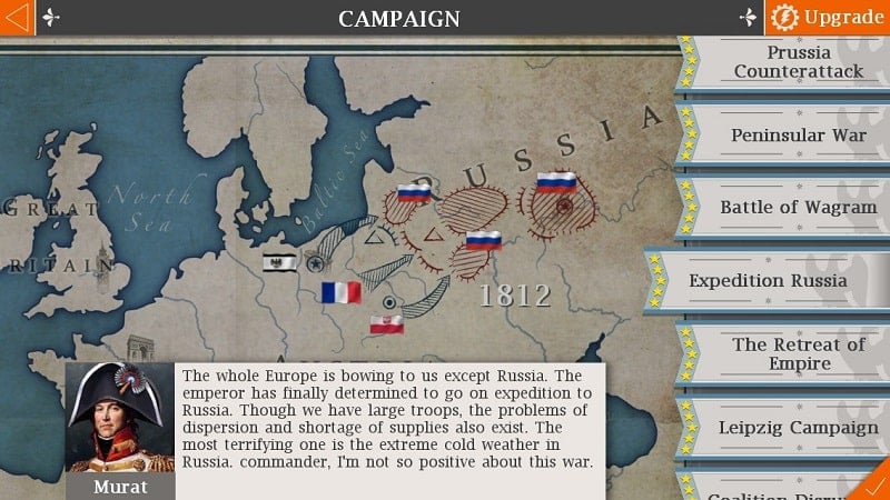 European War 4 : Napoleon Скриншот 2