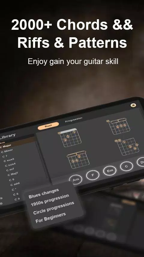 Real Guitar - Tabs and chords! Tangkapan skrin 3