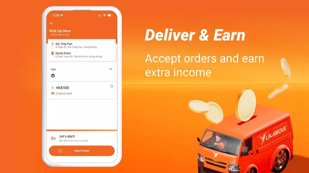 Lalamove Driver - Drive & Earn Screenshot 2