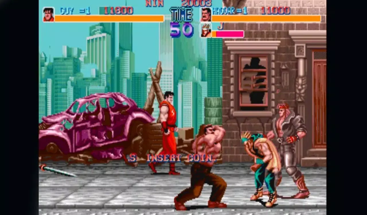 Final fight arcade game 1989 Скриншот 0