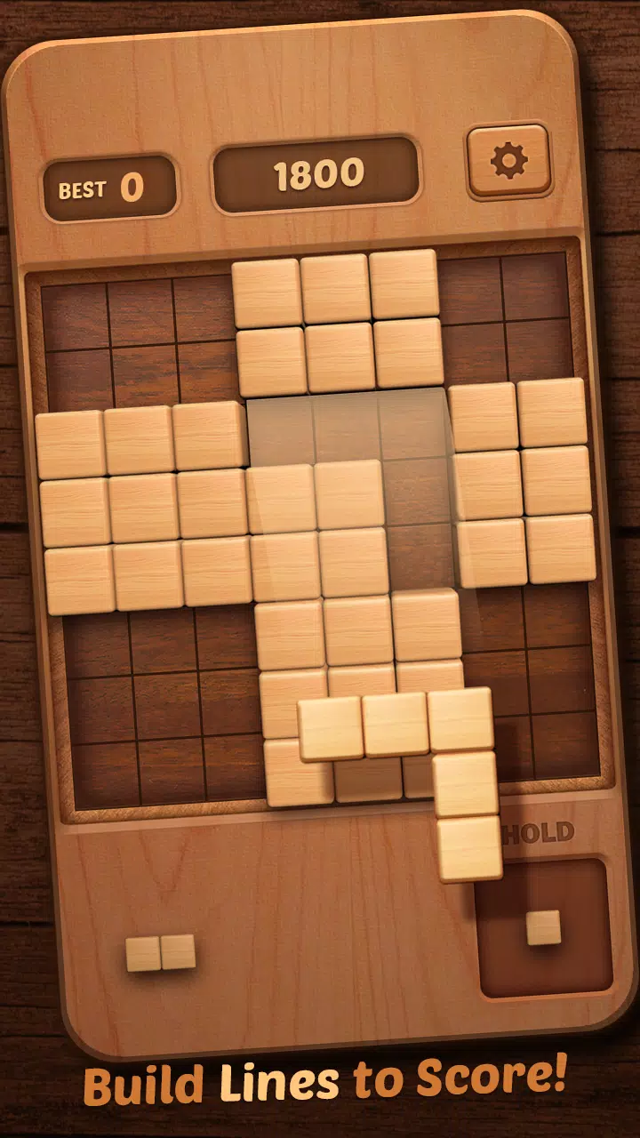 Wood Block Puzzle 3D Captura de pantalla 0