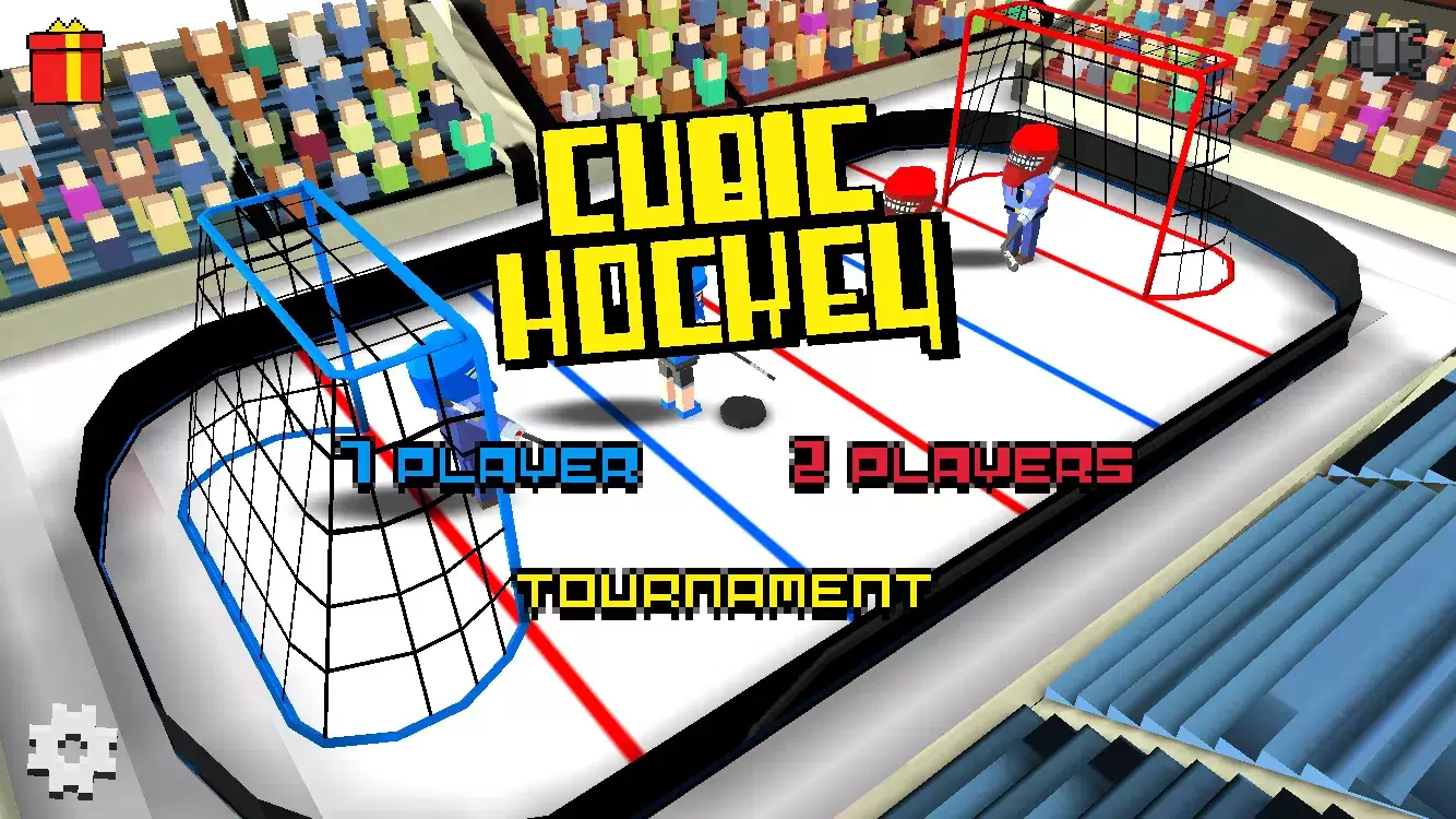 Cubic Hockey 3D Ekran Görüntüsü 0