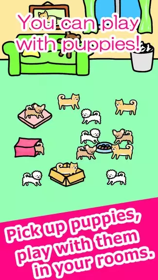 Play with Dogs - relaxing game Tangkapan skrin 1