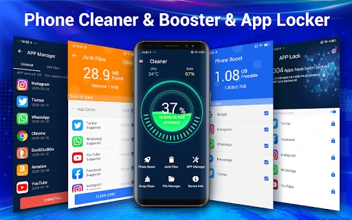 Cleaner - Phone Booster 스크린샷 2