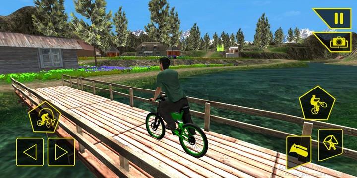 Cycle Stunt Game BMX Bike Game Captura de pantalla 2