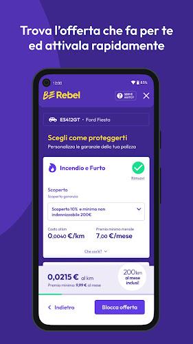 BeRebel - Assicurazione Auto Capture d'écran 2