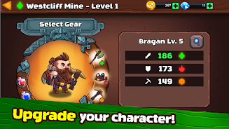 Mine Quest 2: RPG Mining Game Schermafbeelding 2